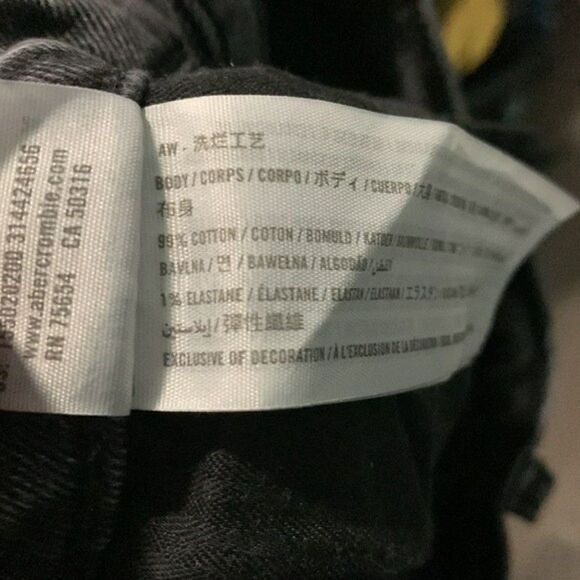 Abercrombie Curve Love The Ankle Straight Ultra High Rise - Picture 7 of 7